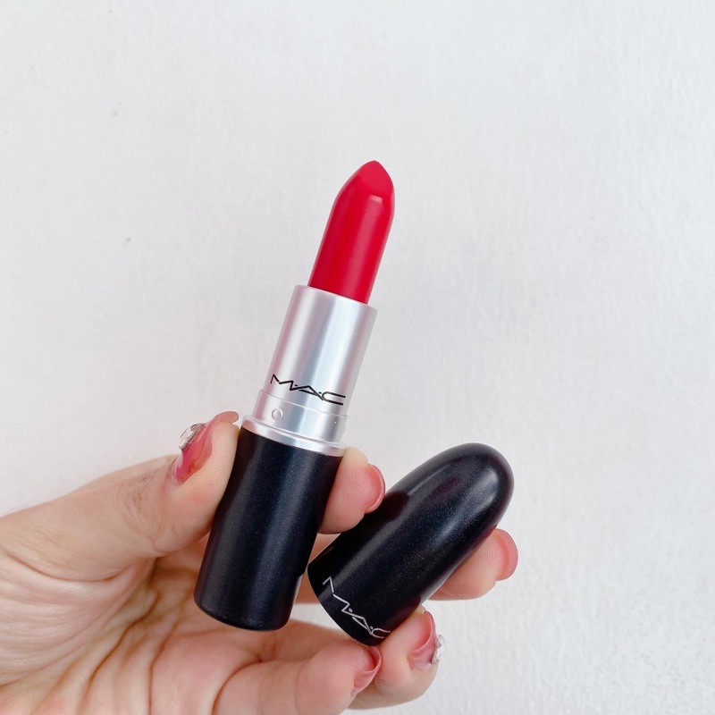 Son MAC màu Red rock unbox