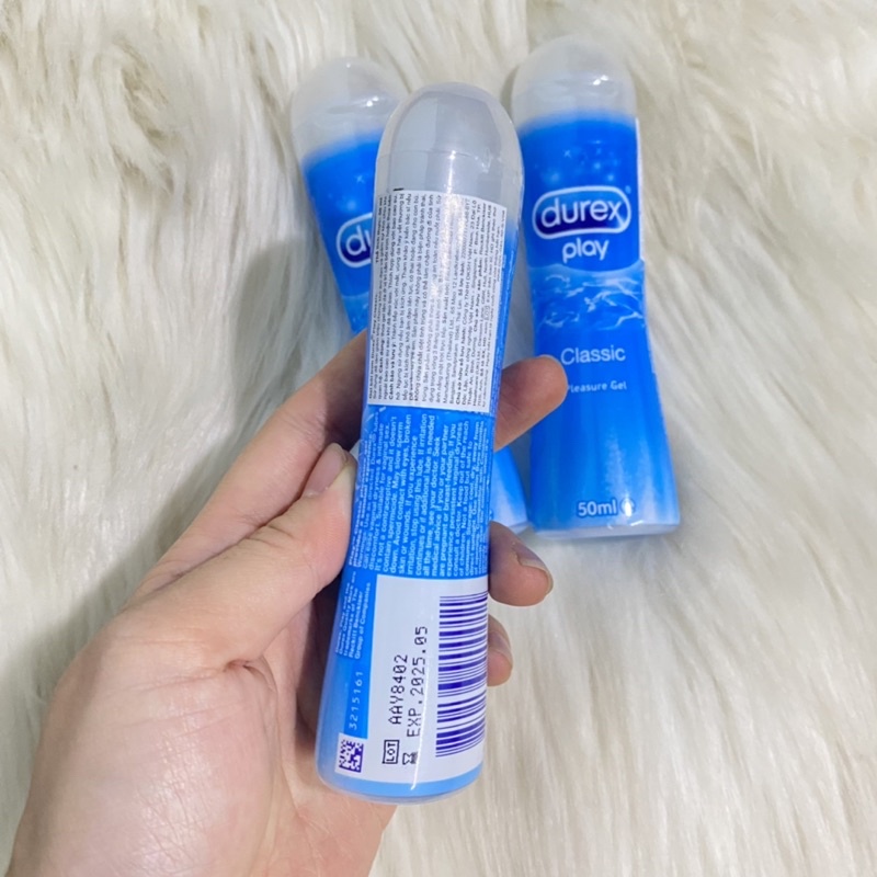 [Che tên] Gel BÔI TRƠN Durex Play Classic lọ 50ml - Bôi trơn, tạo độ ẩm tự nhiên