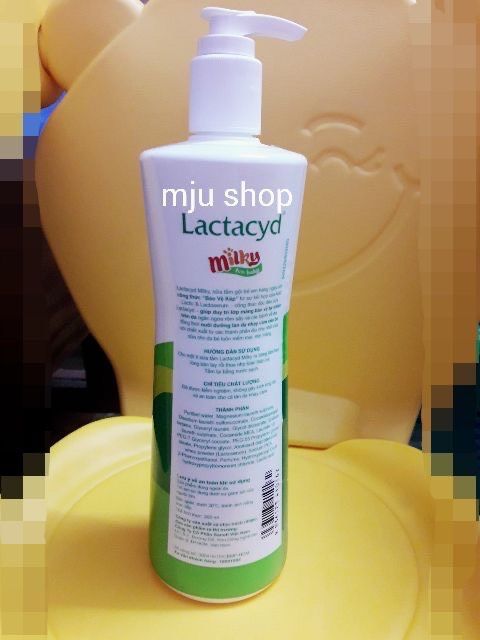 Sữa tắm Lactacyd Milky 500ml