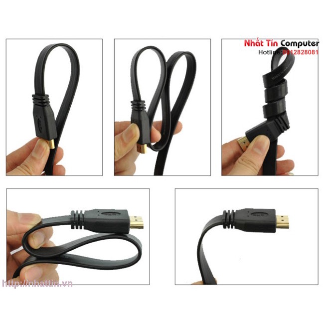 CÁP HDMI DẸP 1.5m / 3m / 5m / 10m - CHUẨN 1.4 FULL HD