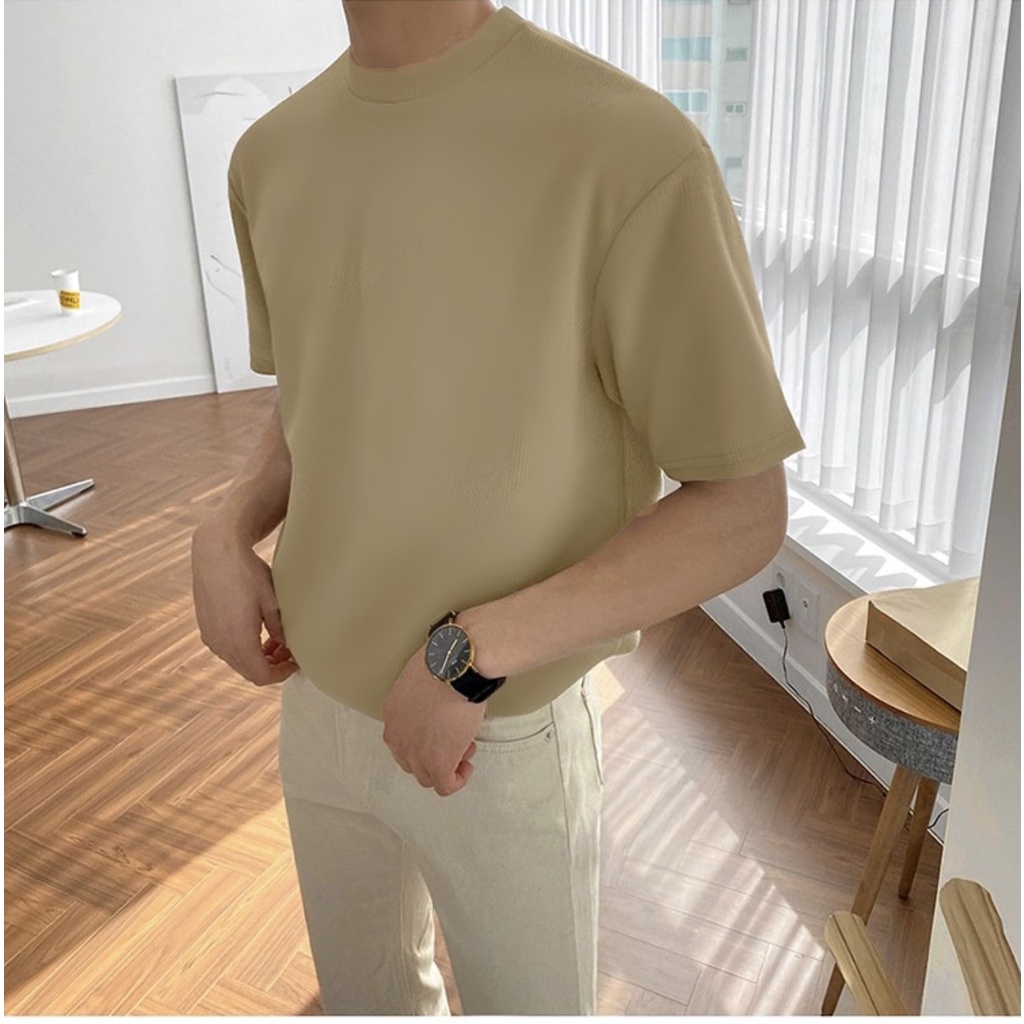 Áo thun cổ tròn Unisex Basic Color VI Giá sỉ