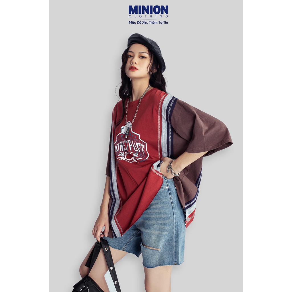 Áo thun tay lỡ MINION CLOTHING phông Unisex nam nữ tee oversize form rộng pull Ulzzang Streetwear Hàn Quốc vải mềm A2709