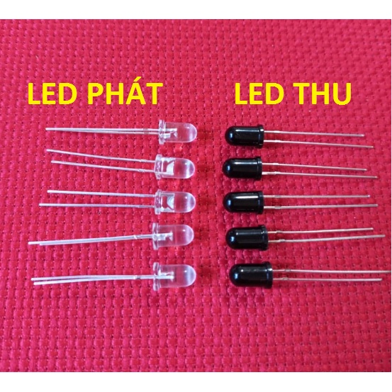 Led Thu Phát Hồng Ngoại 5mm (1 Cặp)