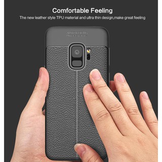 Ốp Lưng Auto Focus Vân Da Cho Samsung S9