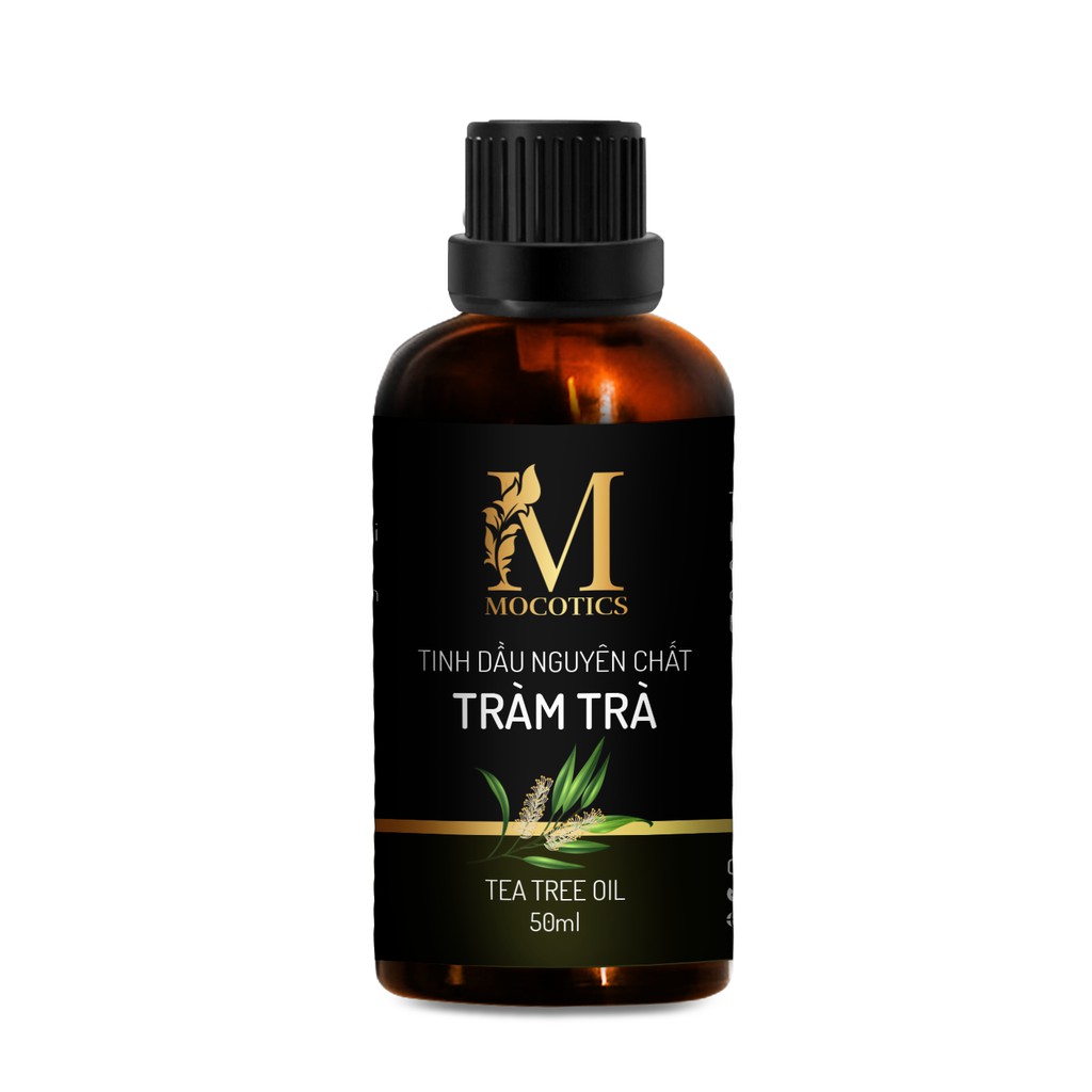 Tinh Dầu Tràm Trà MOCOTICS - Tea Tree Essential Oil | 100% Thiên Nhiên Nguyên Chất | Xông Thơm Phòng | Có QUATEST 3