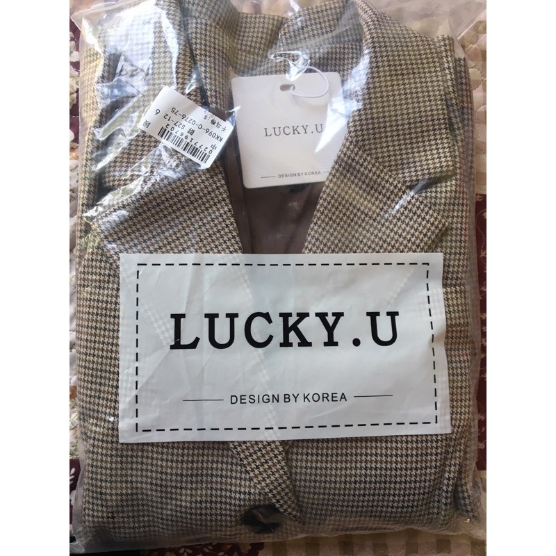 Hàng có sẵn ) Siêu phẩm áo Blazer cao cấp kẻ nâu nhỏ (có ảnh chụp thật) | BigBuy360 - bigbuy360.vn