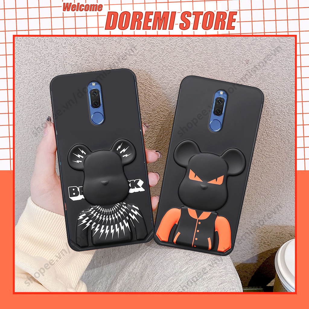 Ốp lưng Huawei Nova 2i hình kaws, kith, bear brick nổi 3D phong cách độc đáo