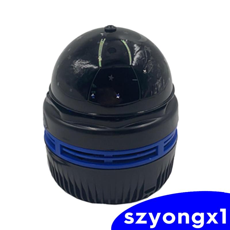 Đèn LED chiếu hình mặt trăng/ngôi sao xoay được trang trí nhà cửa