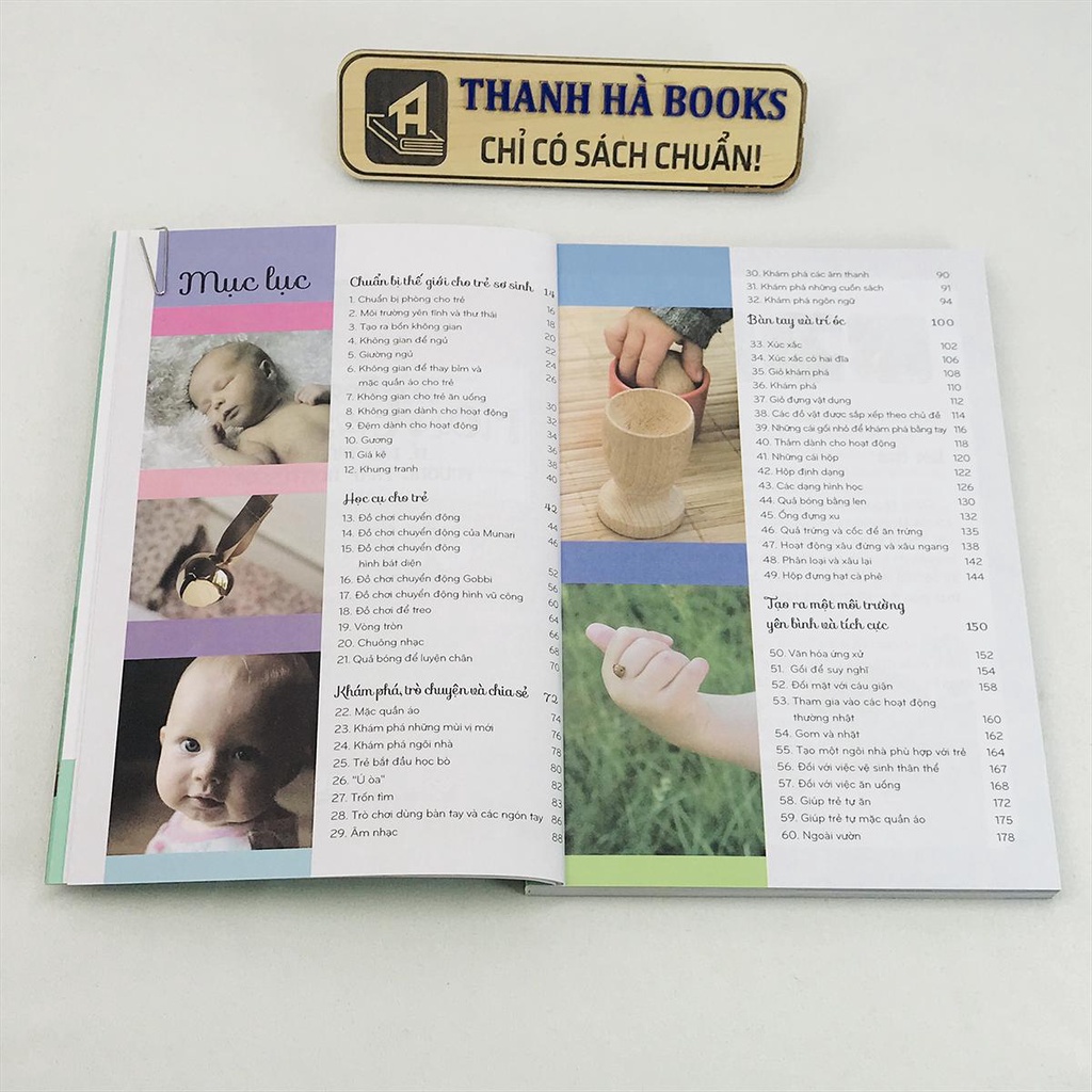 Sách - Học Montessori Để Dạy Trẻ Theo Phương Pháp Montessori (Combo 4 quyển, lẻ tùy chọn)