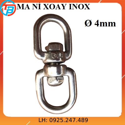 Ma ní Xoay INOX 304 [Phi 4mm] CÁP THÉP Thái Bình VinàN