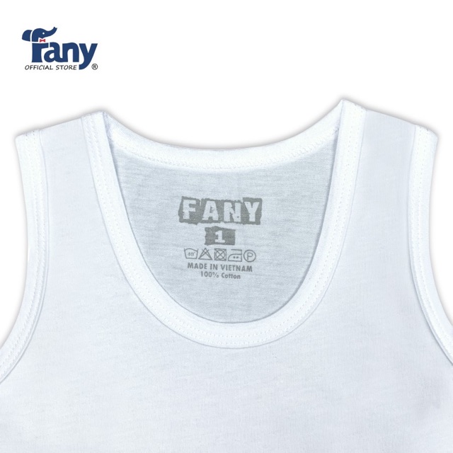 1 cai Áo thun 3 lỗ trắng cho bé 0-3 tuổi hàng Fany 100% cotton