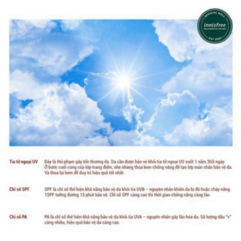 Kem chống nắng lâu trôi làm sáng da innisfree Intensive Triple Care Sunscreen SPF50+ | BigBuy360 - bigbuy360.vn