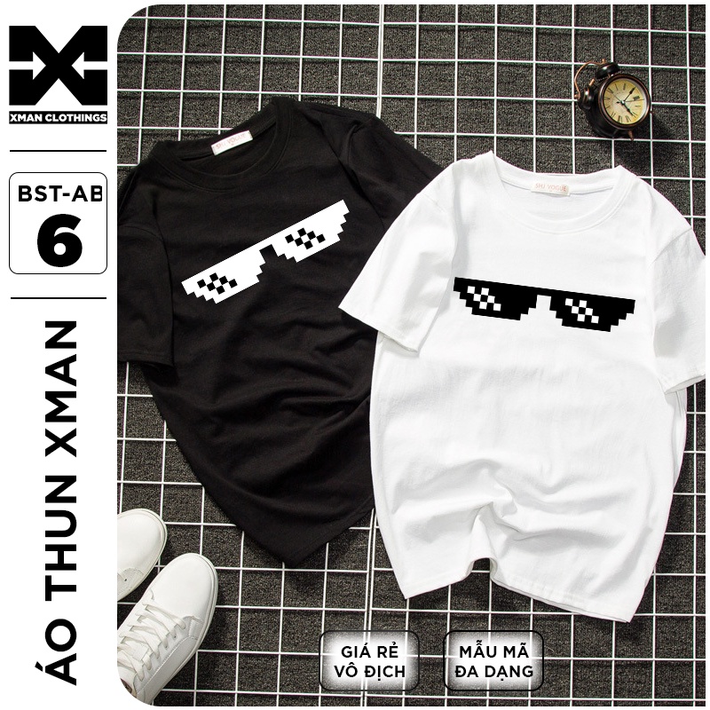 Áo thun Unisex tay ngắn in 3d chi tiết BST AB - vải cotton Tay lỡ form rộng oversize streetwear | BigBuy360 - bigbuy360.vn