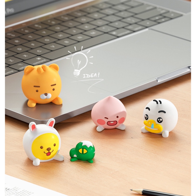 Phụ Kiện Trang Trí Nội Thất Xe Hơi Hình Kakao Friends Dễ Thương
