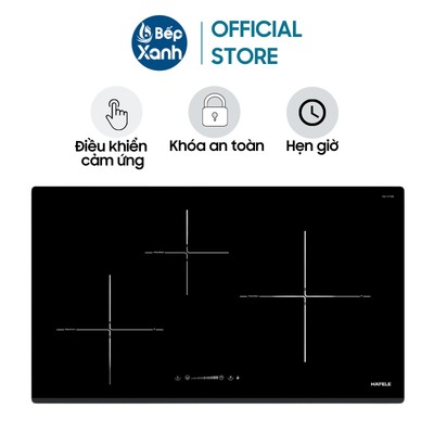 Bếp Từ 3 Vùng Nấu HAFELE HC-I773D 536.01.905 - Hàng Châu Âu - Bảo Hành 3 Năm