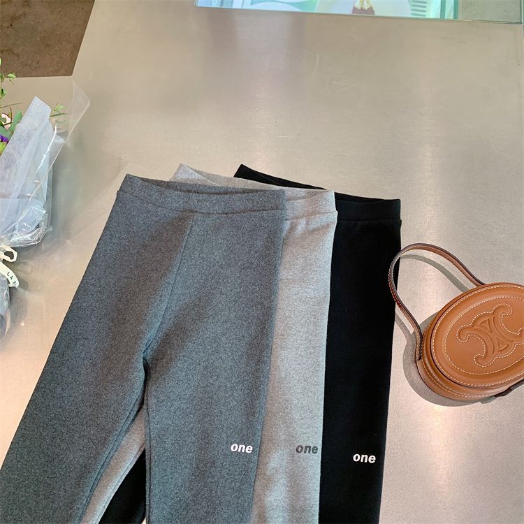 Quần Legging Dáng Bút Chì Co Giãn Thời Trang Mùa Thu 2022 Mới Cho Bé Gái