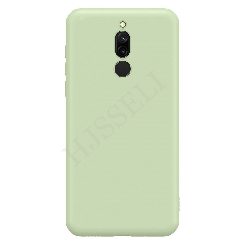 Ốp điện thoại silicon trơn màu thời trang cho Xiaomi Redmi 8 Redmi8