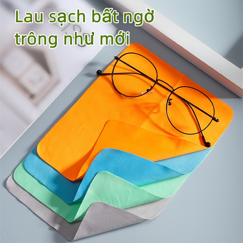 GIÁ TỐT NHẤTKhăn Lau Kính Đa Năng Mềm Mịn cao cấp-chuyên dụng Lau Mắt Kính Cận ,ĐỒ DA,TRANG SỨC