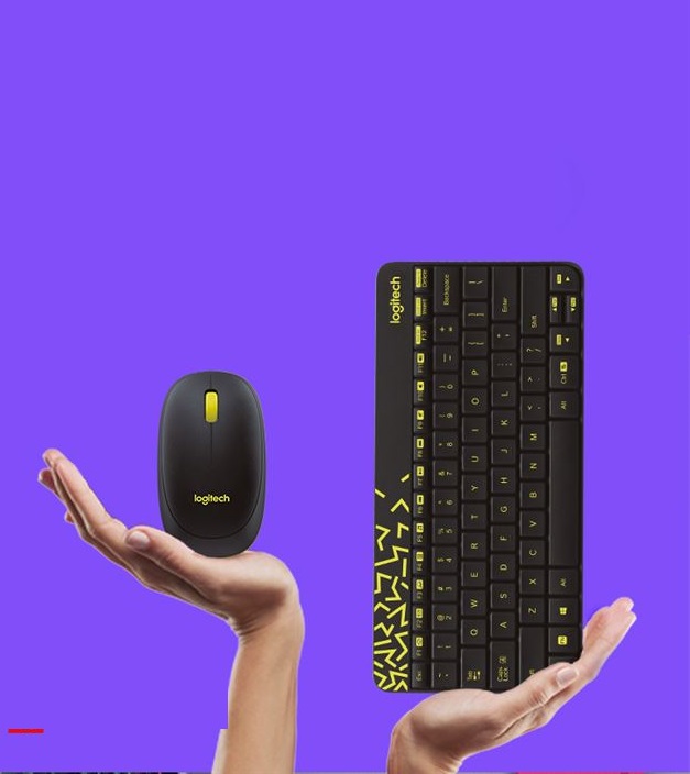 Bộ Bàn Phím Và Chuột Không Dây Logitech MK240