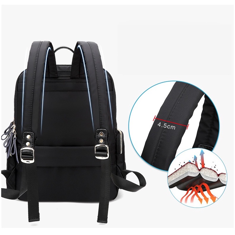 Balo Laptop, Du Lịch Nữ Cao Cấp Chống Nước Thời Trang BL025