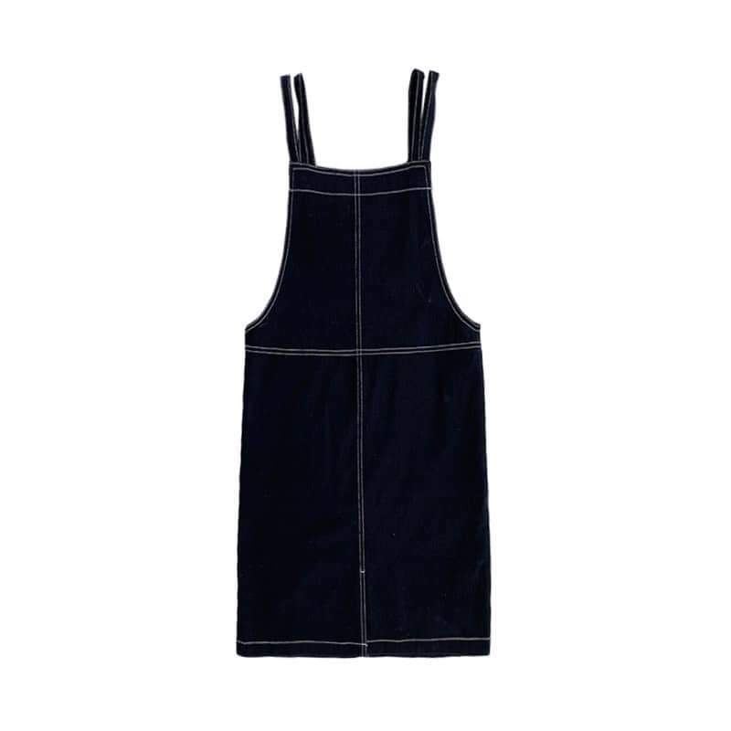 Yếm váy hai dây chỉ nổi KA12