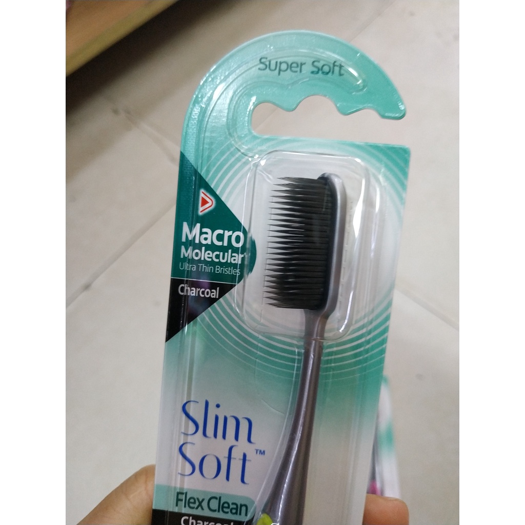 Bàn Chải Đánh Răng Colgate Slimsoft Flex Clean Charcoal