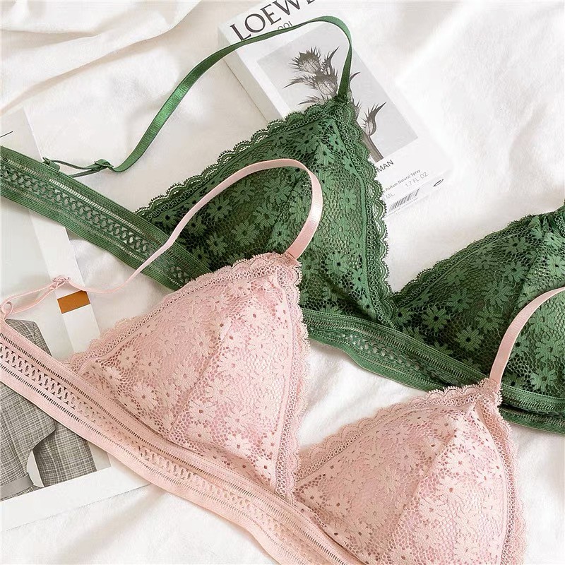 Áo Bra Ren Hoa Cúc Vanvene 7 Màu Có Bán Cùng Quần Ghép Bộ A001 | BigBuy360 - bigbuy360.vn