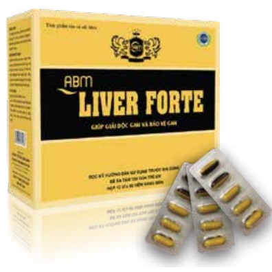 Liver Forte ABM – Hỗ trợ giải độc và tăng cường chức năng gan (Hộp 30 viên)