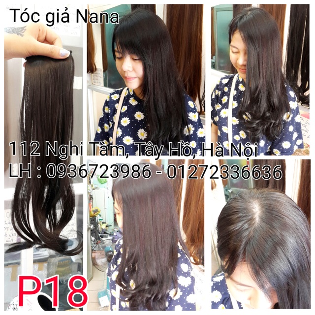 Tóc kẹp mái dài