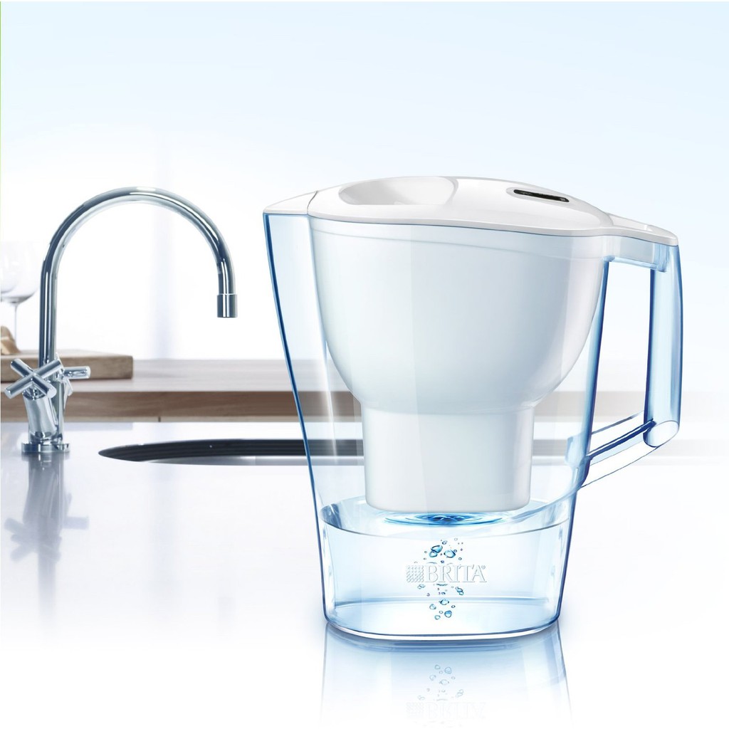 Bình lọc nước để bàn Brita Aluna