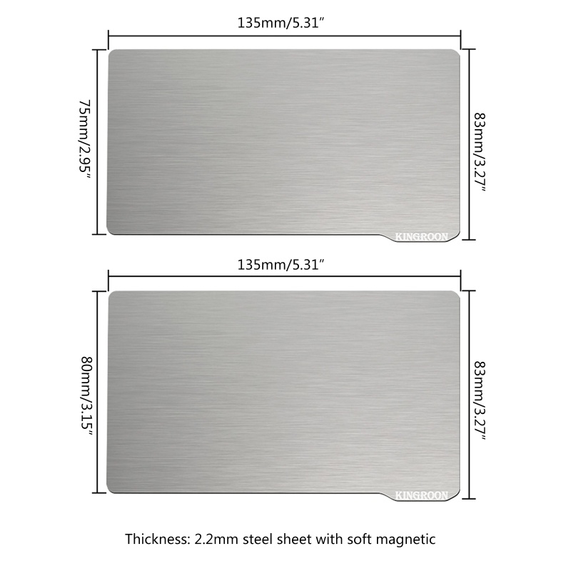 Tấm Thép Linh Hoạt 3M Có Từ Tính Chuyên Dụng Cho Máy In 3D