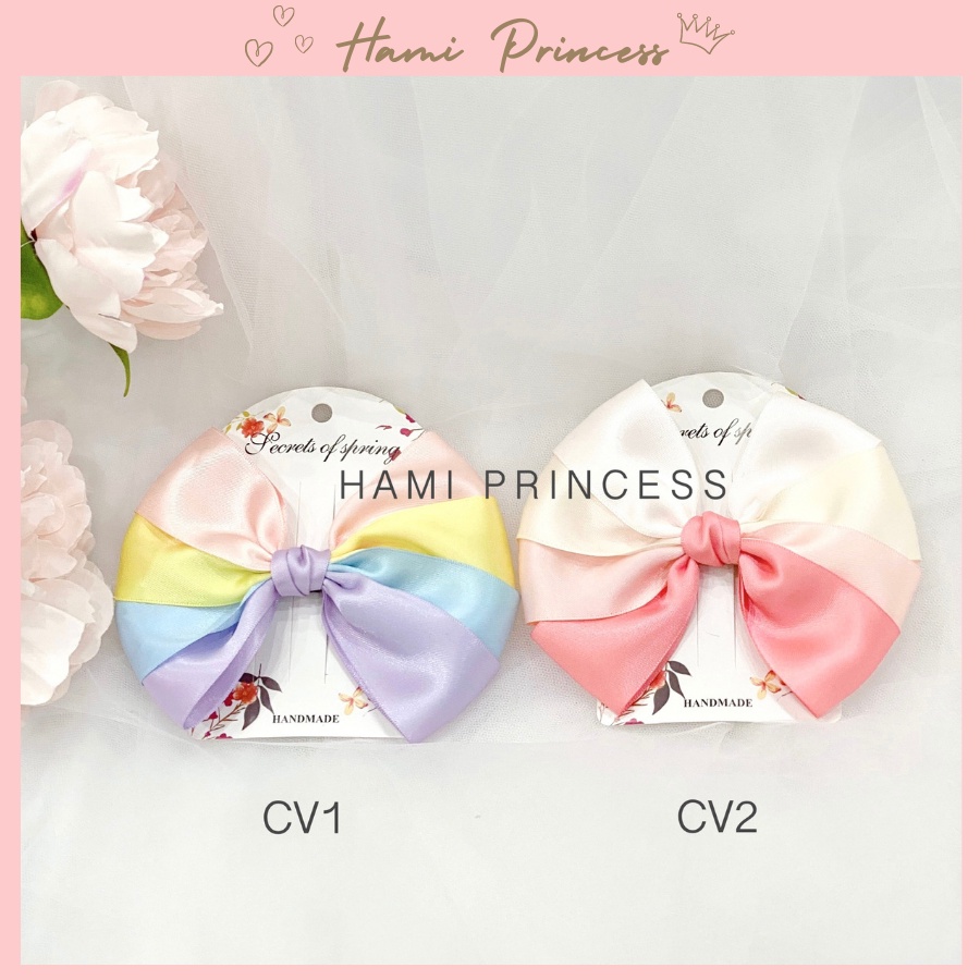 Kẹp Tóc Cầu Vồng Dễ Thương Cho Bé Gái ❤️ HAMI PRINCESS