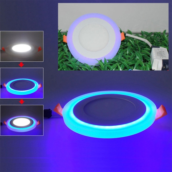 Đèn LED ốp trần acrylic 2 màu siêu mỏng cho nhà cửa/văn phòng