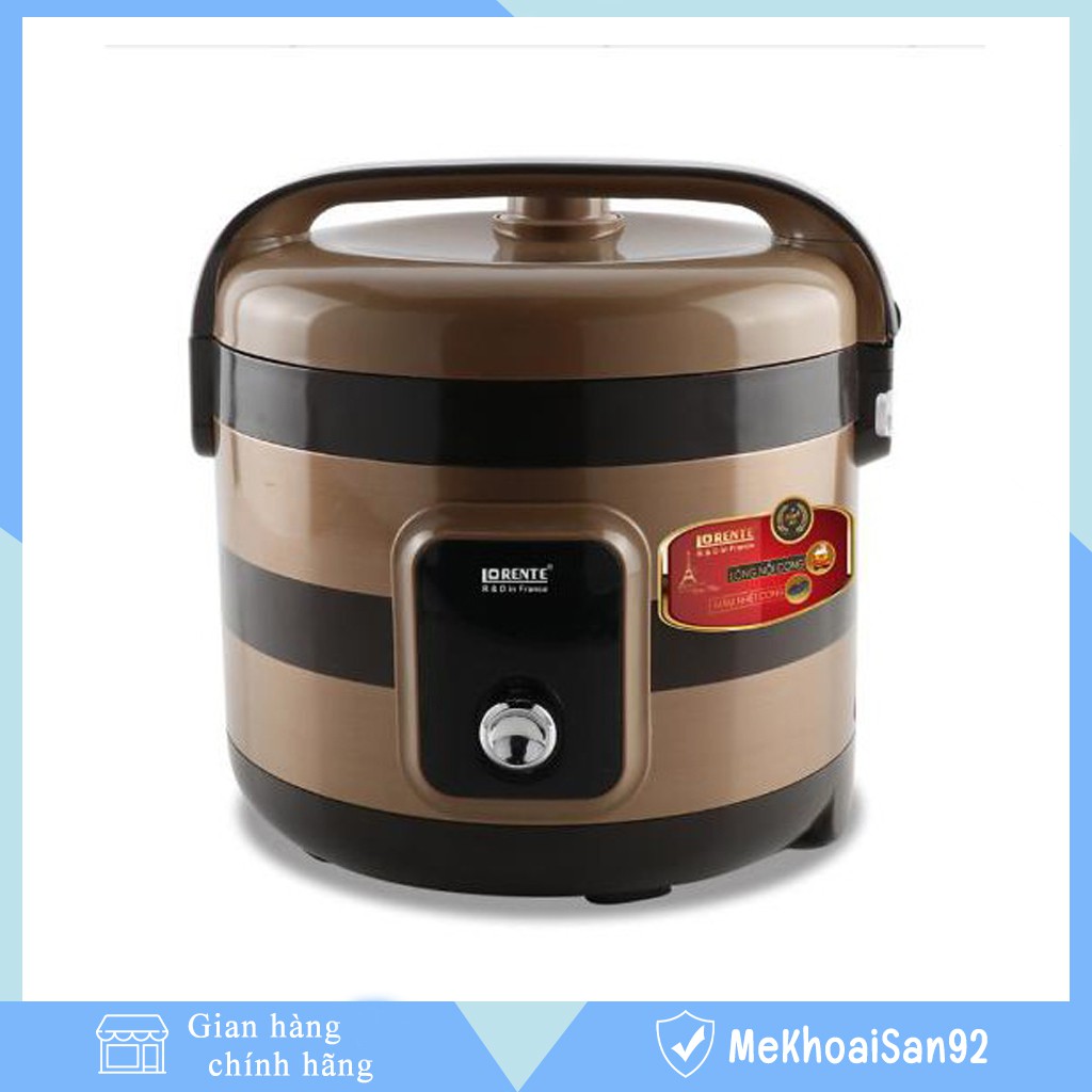 Nồi cơm điện Lorente 1,2L lòng dày LT-8012