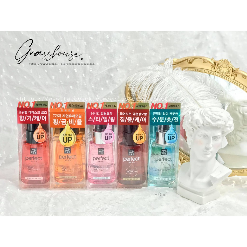 DƯỠNG TÓC MISSEN SCENE PERFECT HAIR SERUM ( DATE 2024 ) Cải thiện Tóc uốn, nhuộm, tóc hư tổn khô xơ giữ nếp, mượt tóc