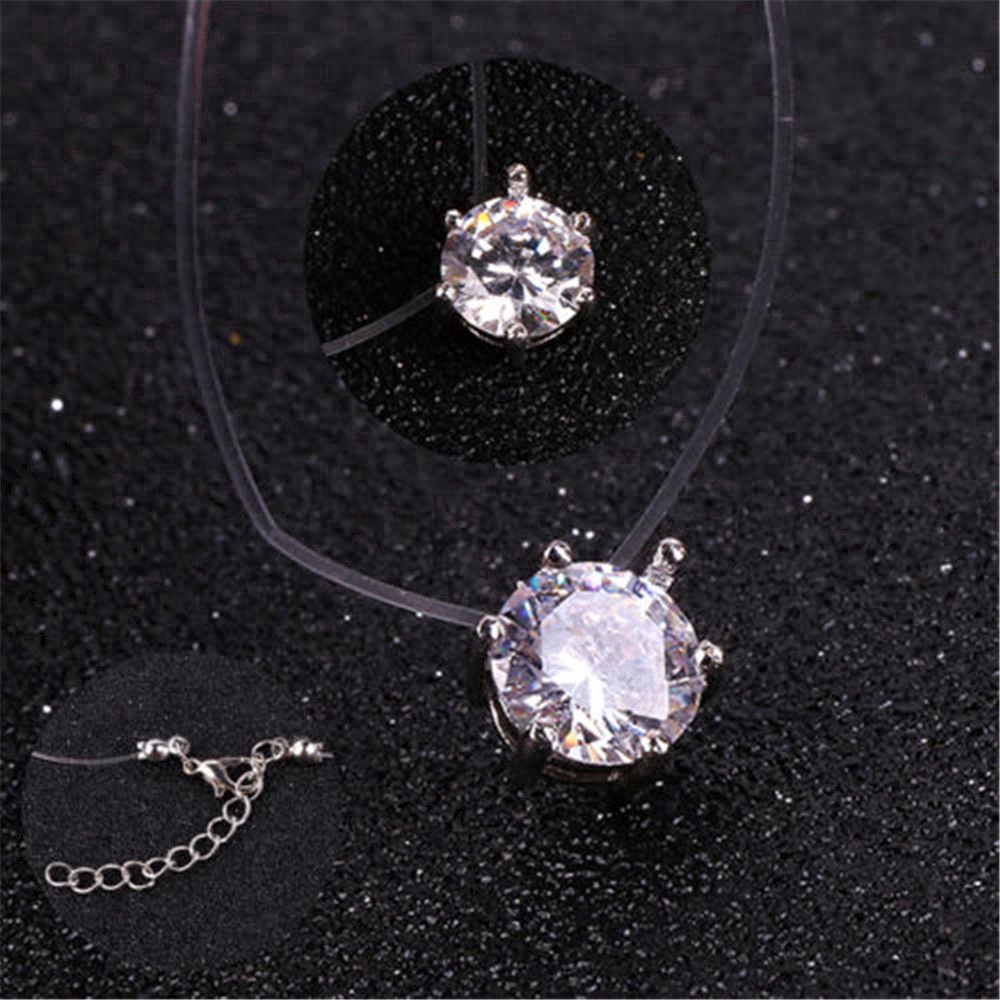 Dây chuyền đính đá Zircon