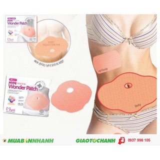 Miếng dán giảm mỡ bụng 42 độ C Spa Gelpatch( full hộp 5 miếng)