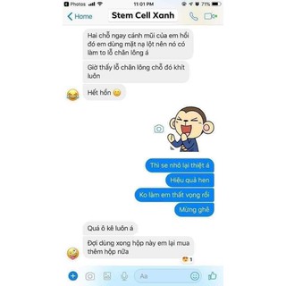 Kem xoá mụn thâm Stemcel xanh