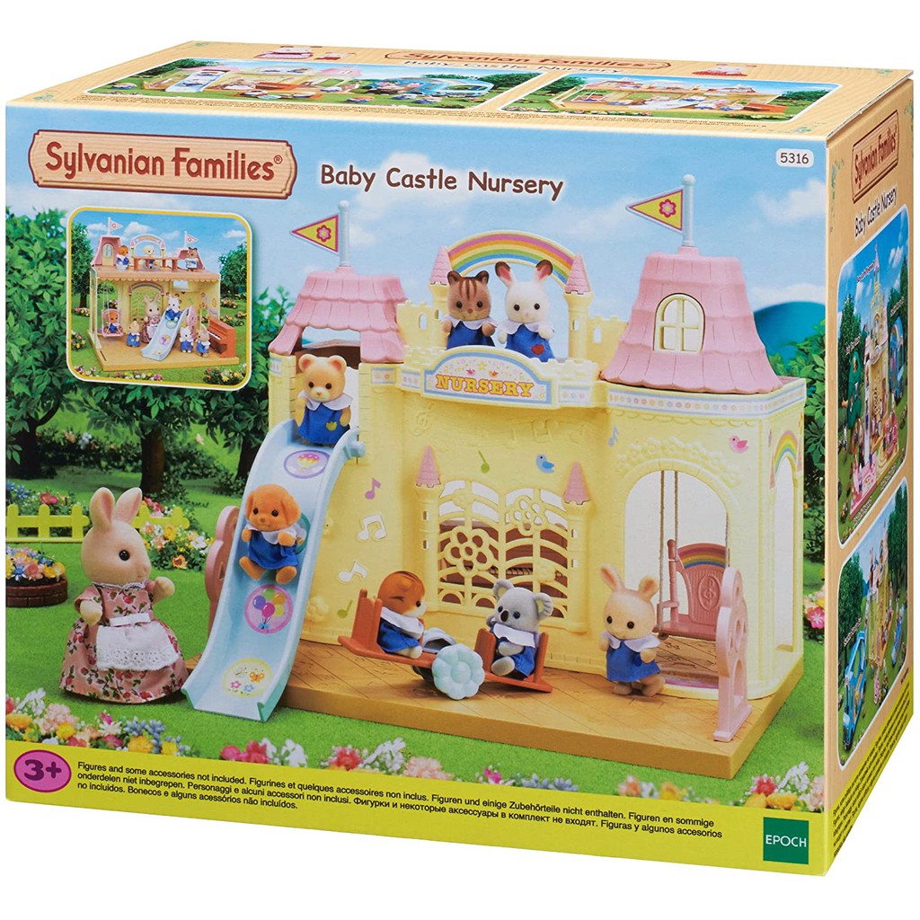 Đồ Chơi Sylvanian Families Lâu Đài Nhà Trẻ Baby Castle Nursery