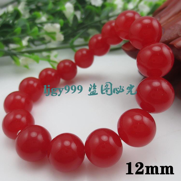 Vòng Tay Đá Ruby Đỏ 6-12mm