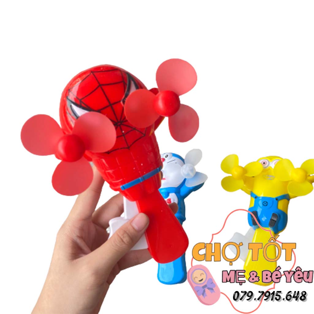Đồ chơi quạt bóp tay hình thú xinh xắn