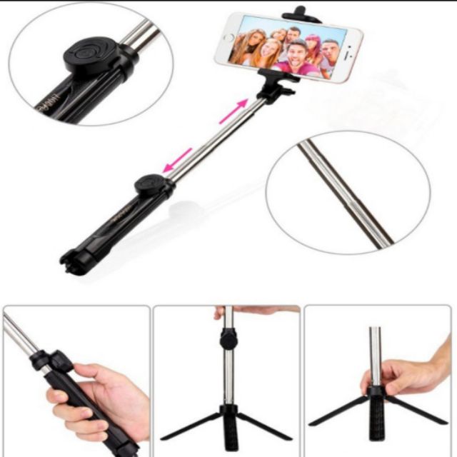 GẬY CHỤP HÌNH BLUTOOTH 3 CHÂN THẾ HỆ MỚI | BigBuy360 - bigbuy360.vn