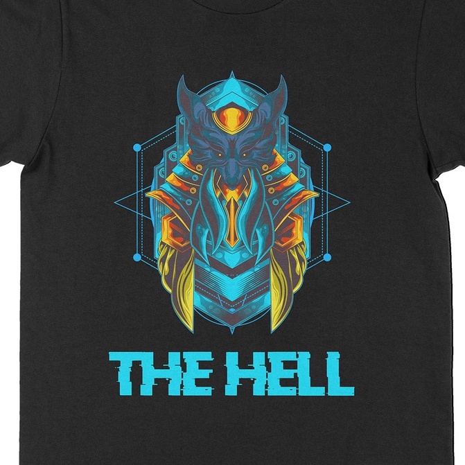 Áo thun Tiễn vong The Hell Unisex THE NEXT LEVEL, Cotton 100% nam nữ 2 màu nam nữ - BT0205