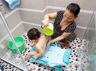 Ghế gội đầu trẻ em việt nhật