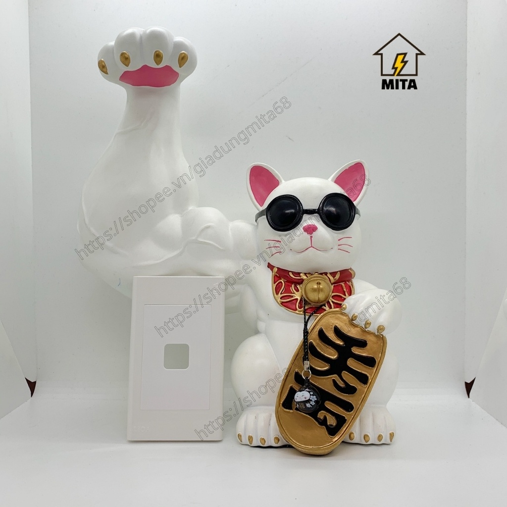 Mặt công tắc âm tường LiOA (lắp âm hoặc lắp nổi)  - MITA