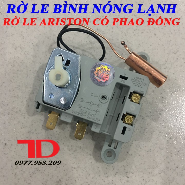 Rờ le Bình Nóng Lạnh, Rờ le Ariston có phao đồng