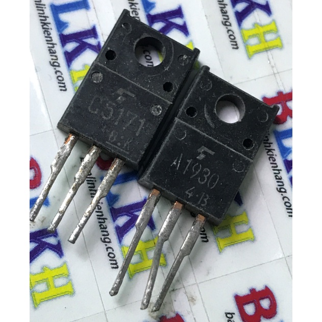 Cặp sò C5171 A1930 2SC5171 2SA1930 tháo máy - Chính hãng Toshiba