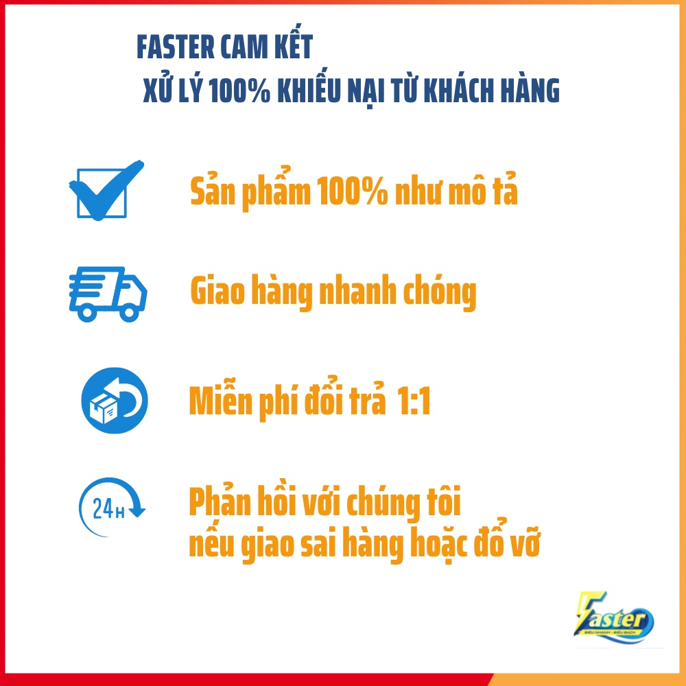 Combo Nước Tẩy Dầu Mỡ Nhà Bếp Lâu Ngày &amp; Tẩy Trắng Bồn Sứ, Tẩy Trắng Gạch Nhà Vệ Sinh Faster Plus 500ml