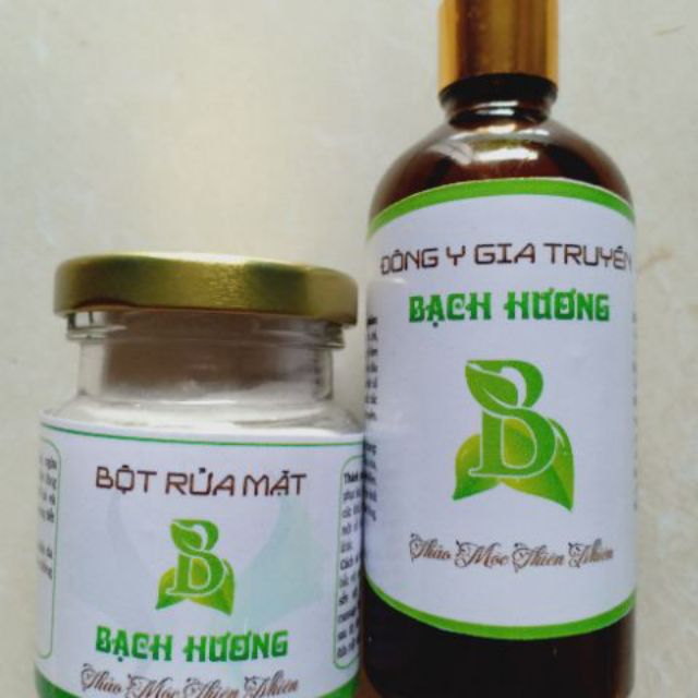 bột rữa mặt thảo mộc