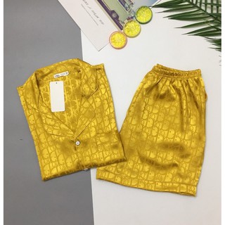 [ FREESHIP 50K ] - Bộ đồ Pijama lụa💖Bộ lụa gấm cộc-đùi cao cấp [hàng chuẩn kèm Video+ảnh thật]